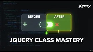 jQuery CSS Classes Manipulation addClass removeClass toggleClass