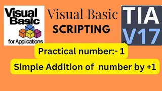 Practical No -1 Visual Basic Script for Simple Addition number By 1