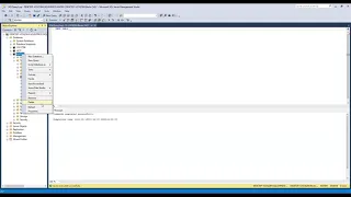 CIS117 Dropping tables and Refreshing in SQL Management studio