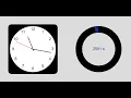 P5 JS How to make real time analog clock