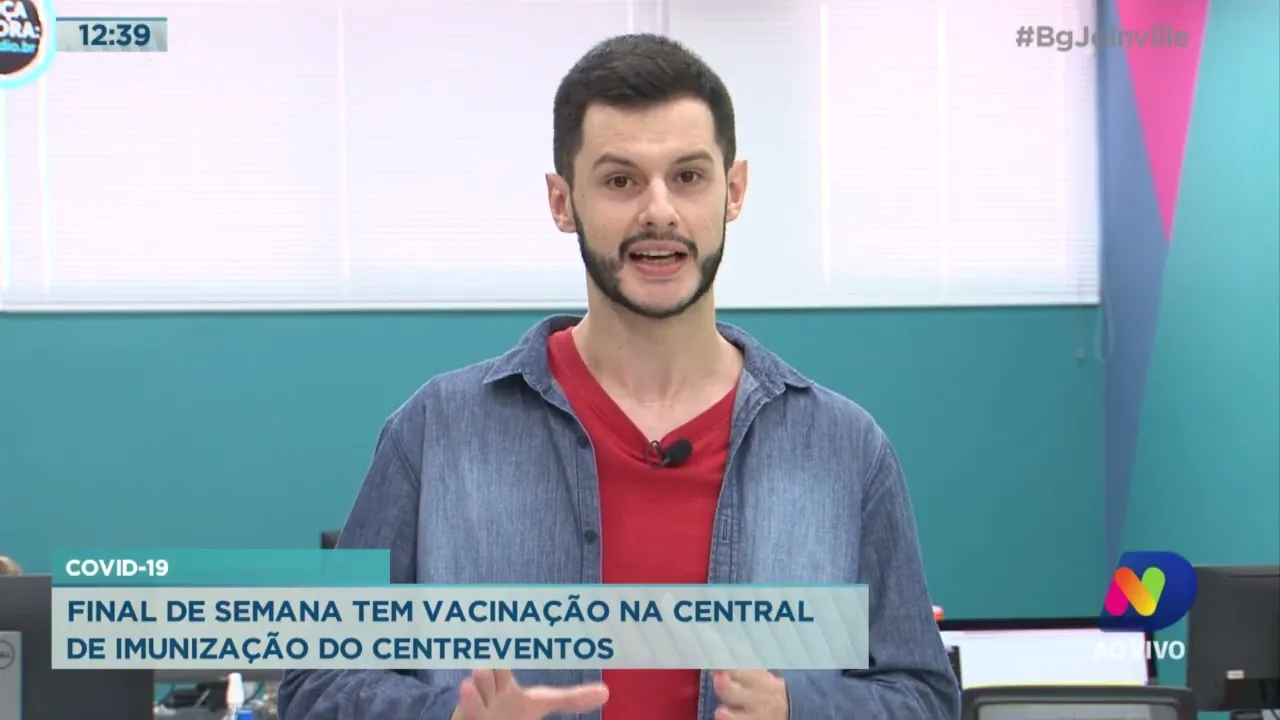 Covid-19: Final de semana tem vacinação na central de imunização do centreventos