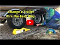 How to Change A Trailer Tire the Easy Way Trailer-Aid Tire Changing Ramp Review Kemp Outside