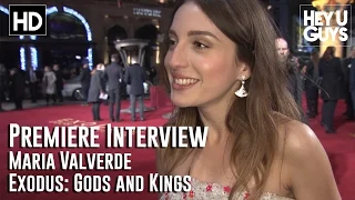 Maria Valverde Interview - Exodus Gods and Kings Premiere
