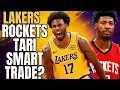 LAKERS MARCUS SMART FOR ROCKETS TARI EASON TRADE