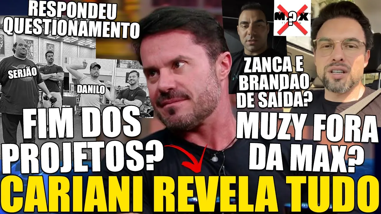 FIM DOS PROJETOS DO CARIANI COM SERJÃO, DANILO GENTILI E OS DEMAIS? ELE RESPONDEU SOBRE ISSO E MAIS