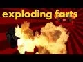 Minecraft exploding farts - command block tutorial