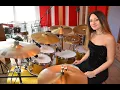 Download Lagu DEEP PURPLE - SMOKE ON THE WATER - DRUM COVER by CHIARA COTUGNO