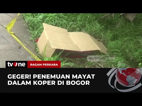 Penemuan Mayat di Dalam Koper Gegerkan Warga Bogor