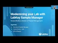 Modernizing Your Lab with LabKey Sample Manager