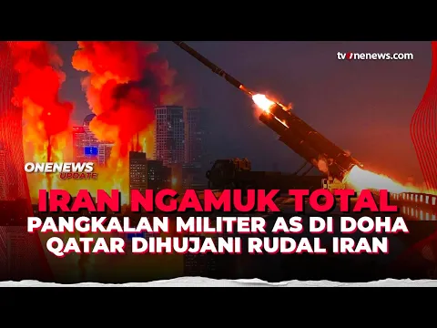 Hujan Rudal! Pangkalan Militer AS di Qatar Juga Diserang, Dilaporkan 3 Tentara Tewas