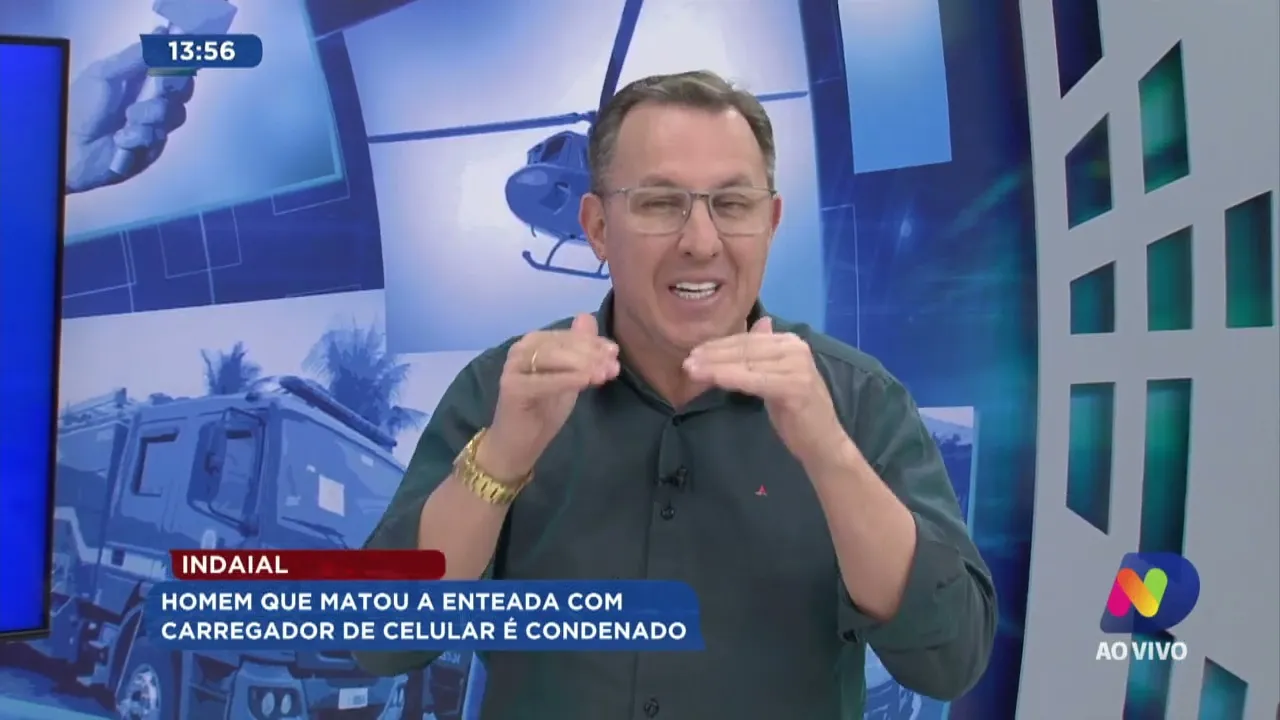 Indaial: homem que matou a enteada com carregador de celular é condenado