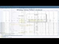 Two minute module overview - Missing Values