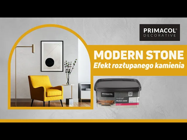 Struktūrinis dekoras PRIMACOL Modern Stone, BASALT efektas, 4,5 kg