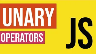 Unary Operator In Javascript Javascript Tutorial Web Development Course