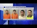 Six men charged after multi-county investigation into prostitution brothels in Illinois