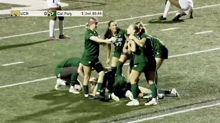 Cal Poly vs UC Riverside Women s Soccer Highlights -
