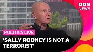Irvine Welsh reacts to Sally Rooney’s books being withdrawn in the UK | BBC Politics Live