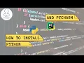 How to download Python and PyCharm Python Tutorial For Beginners pt 1