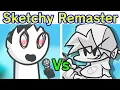 Friday Night Funkin' - VS Sketchy Remastered FULL WEEK + Cutscenes (FNF Mod/Hard) Ballistic Mode