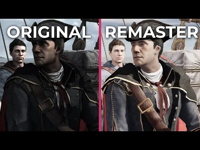 Assassin's Creed 3 – Original vs. Remaster Graphics Comparison &amp; Frame Rate Test
