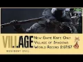 World Record Resident Evil 8 Village Knife Only Village of Shadows 2 07 57