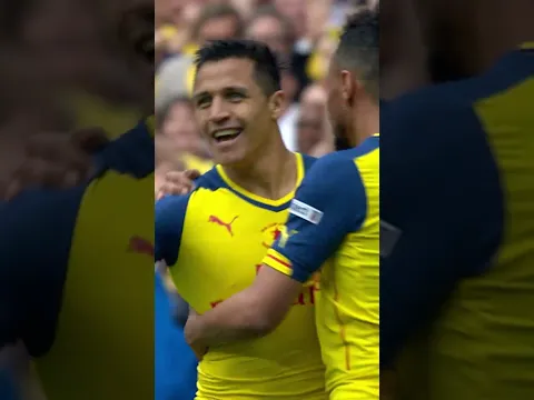 Who could forget this Alex Sanchez THUNDER STRIKE against Aston Villa?! ⚡️