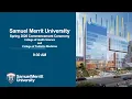 Samuel Merritt University Spring 2026 Commencement Ceremony - Morning Ceremony