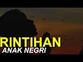 Lirik Lagu Rintihan Anak Negri