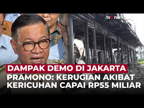 Fasilitas Umum di Jakarta Rusak saat Akibat Ulah OTK, Kerugian Capai Rp55 Miliar