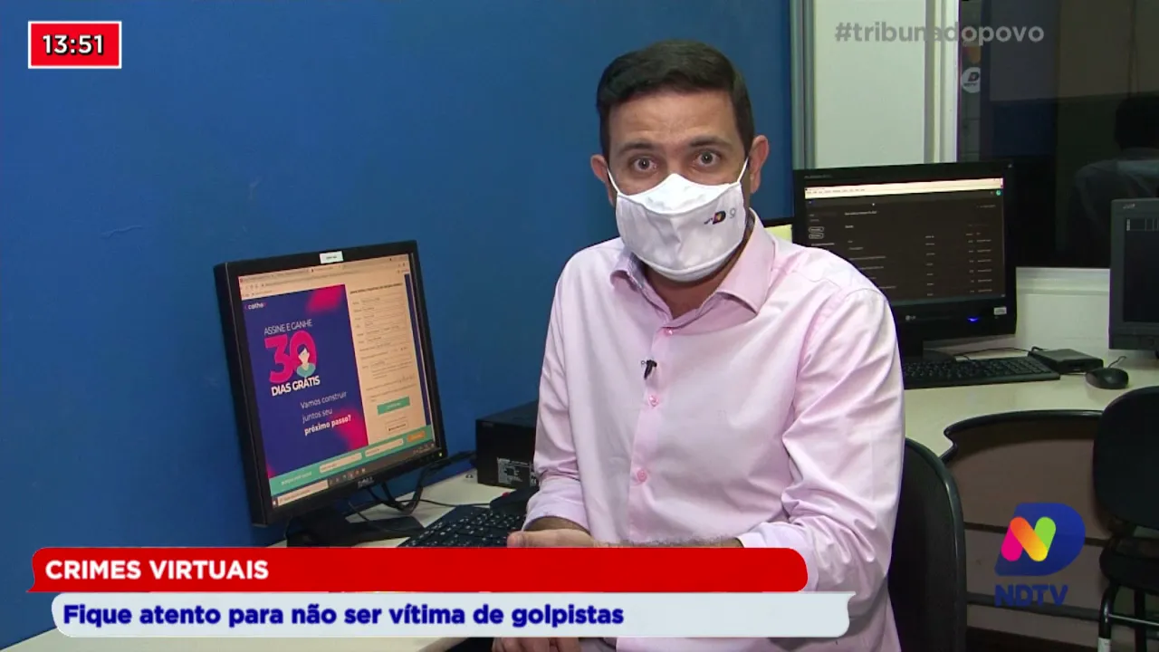 Crimes virtuais: Fique atento para não ser vítima de golpistas