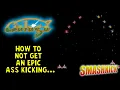 GALAGA GAMEPLAY TIPS TRICKS Smash Playz RETRO - GALAGA