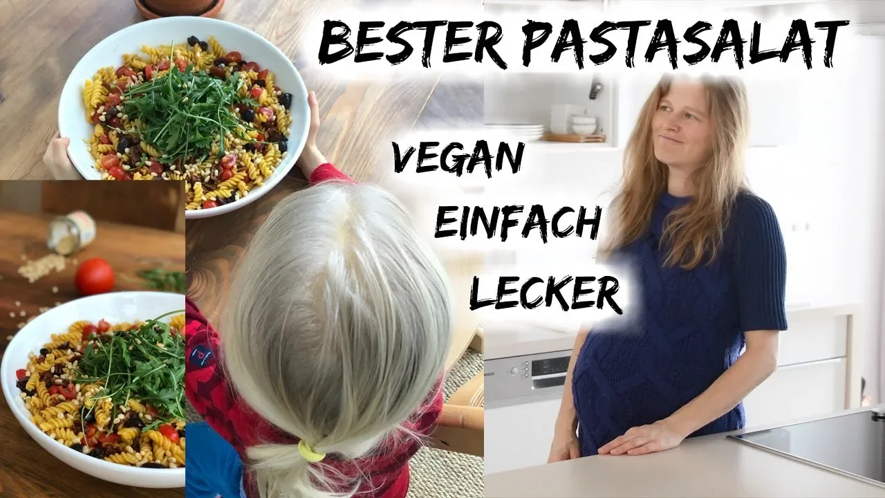  BESTER PASTA SALAT EVER   VEGAN 