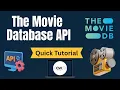 TMDB API Quick Tutorial How to Use The Movie Database API Beginner Friendly CodeWord