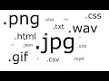 PHP script that extracts the extension of a file substr strrpos strpos