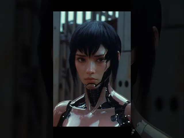 공각기동대 실사화 AI 팬무비 AI fan movie of live-action stories of Ghos
