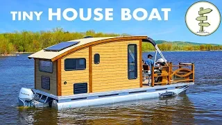 Download Woodworker Builds The Perfect Tiny House Boat for Life on the Water MP3