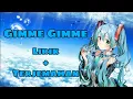 Download Lagu Gimme Gimme - Hatsune Miku (lirik + terjemahan)