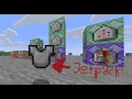 How to make a WORKING JETPACK with COMMANDS in Minecraft