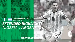 nigeria 2 3 argentina extended highlights 2014 fifa world cup