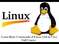 Linux Command Line Tutorial Full 5hr tutorial Learn Terminal Commands