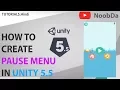 17 Unity 5 5 2D Game - Creating Pause Menu Hindi Game Making