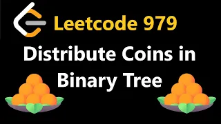 Distribute Coins in Binary Tree - Leetcode 979