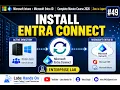 Install Microsoft Entra Connect Sync Step-by-Step Hybrid Identity Lab with Active Directory