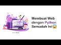 Contoh Program Python Web Membuat Web dengan Python Streamlit Python untuk Data Science Tutorial