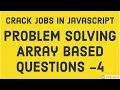 Problem Solving Array Question Set