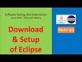 03 - Download and install eclipse and write first Java program