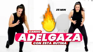 CARDIO INTENSO 25 MIN para QUEMAR GRASA y Adelgazar | GymVirtual