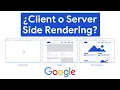 Server Side Rendering Vs Client Side Rendering PROBLEMAS de SEO Prerendering es la SOLUCION