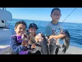 THATS WHAT ITS ALL ABOUT - Taking kids fishing VA Beach Fishing report 22 MORE Black sea bass