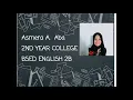 Continuation of module 1 Diagnostic test Vowel and consonant sounds